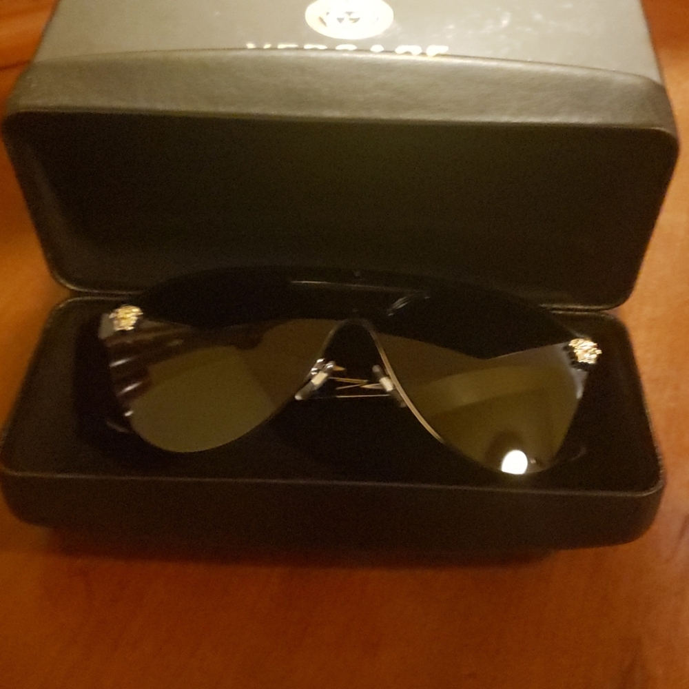Versace black glasses VE2161